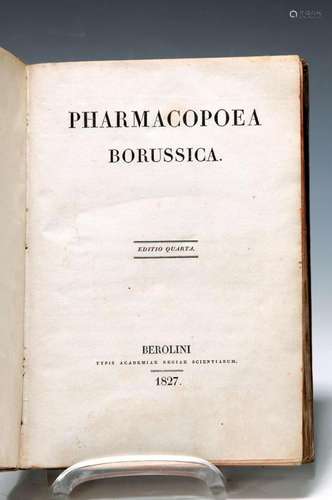 Pharmacopoea Borussica, Berlin 1827, Editio quarta, 387