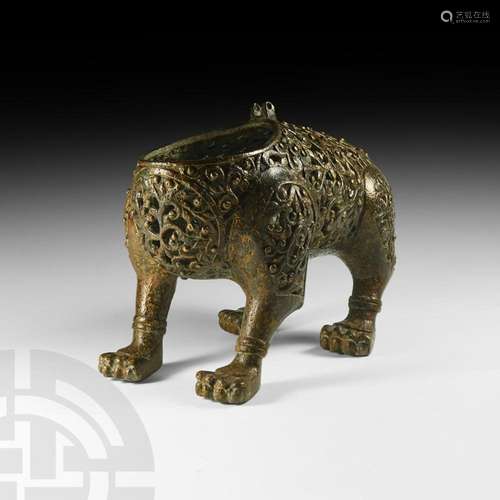 Lion Incense Burner Body