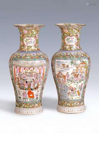 couple of Palace vases, China, 20th c. after the model