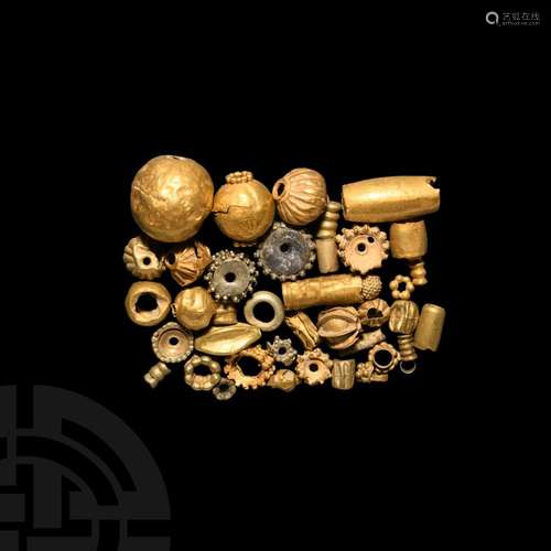 Western Asiatic and Other Gold Bead Collection