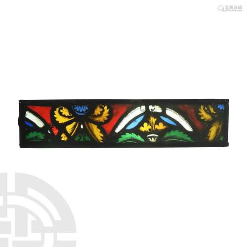 Stained Glass Border Panel