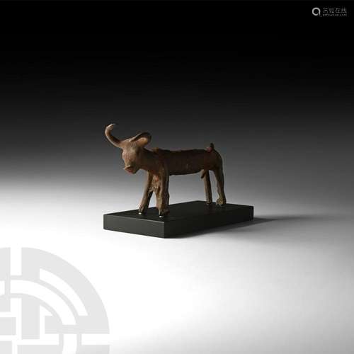 Western Asiatic Bull Statuette