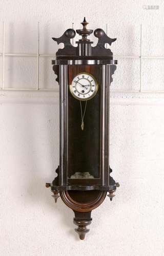 miniature wall clock, territory of the Danube monarchy