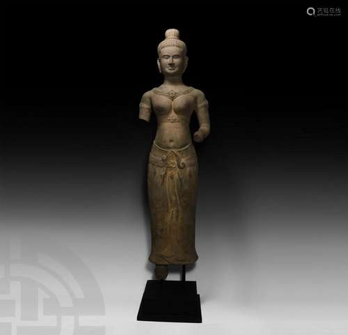 Large South East Asian Lakshmi Statue