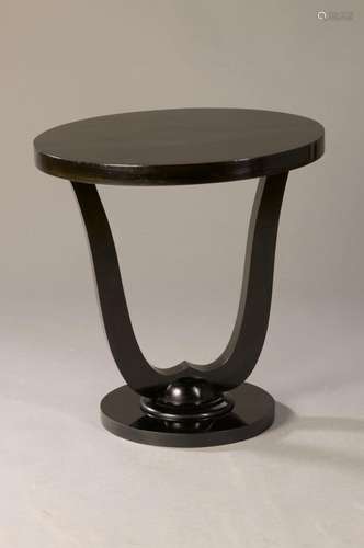 Round Side table, Art-Deco, France, 1930s, probably