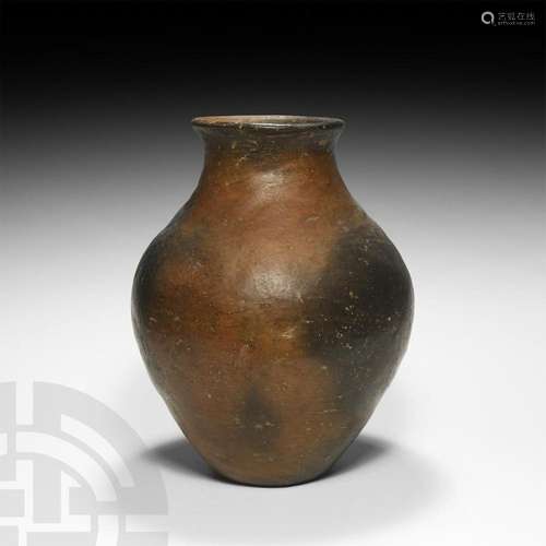 Large Pre-Hispanic Casas Grandes Redware Storage Jar