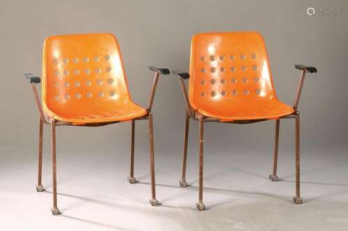 7 designer armchairs, reg. Design OWI Oskar Winkler KG