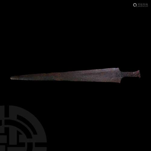 Scythian Decorated Akinakes Sword