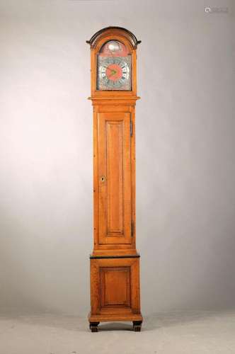 longcase clock, Mannheim, dated 1770, one- piece