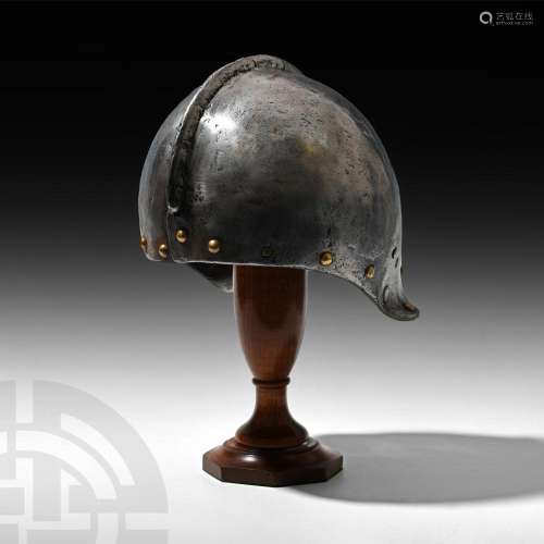 Post Medieval Bascinet Siege Helmet