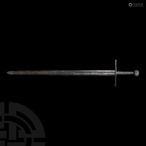 Medieval Hand-and-Half Oakeshott Type XIIIA Sword