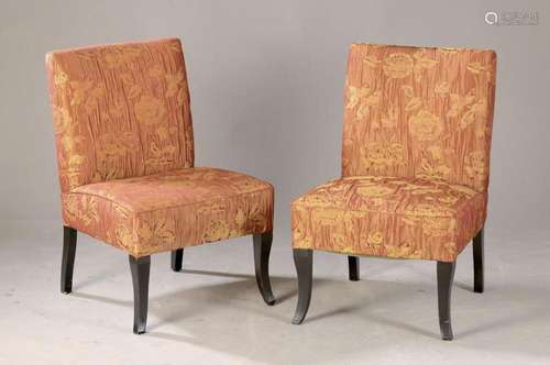 couple of Cocktail chairs, France around 1930,new