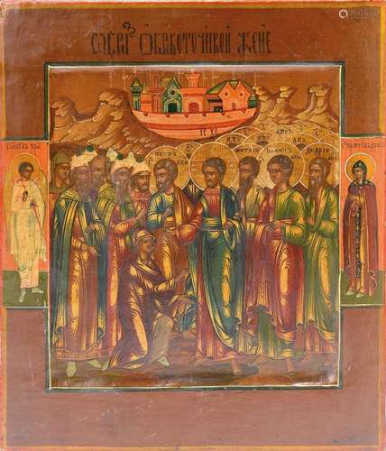 Icon, Russia, 2nd half of 19th century, tempera on