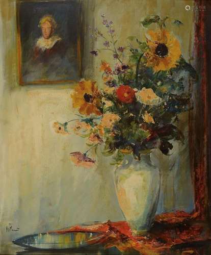 Willi Holtmann, 1900 Duisburg-1984 Wiesbaden, still life