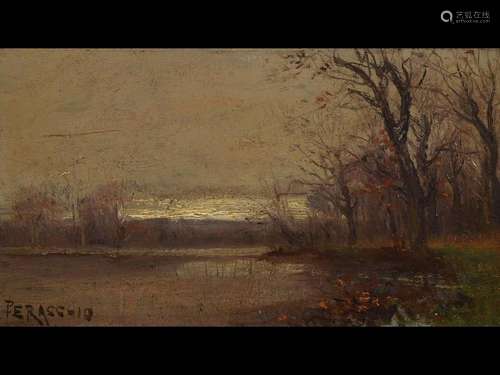 Peracchio, French artist of the 19th century, late autumn