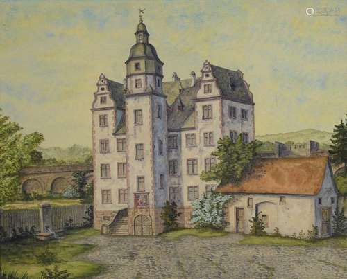 Unidentified artist, german, around 1900, Das alte Pädagog