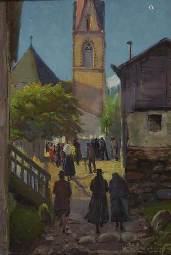 Fritz Hildebrandt, 1878 Quedlinburg-1970, Studies at