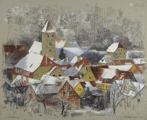 Horst Rosemann, 1927 Freiburg (Silesia), studied in