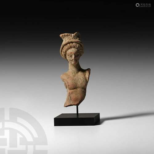 Greek Terracotta Figurine Fragment