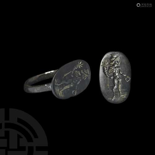 Greek Ring with Serapis