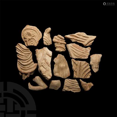 Greek Pottery Sherd Group