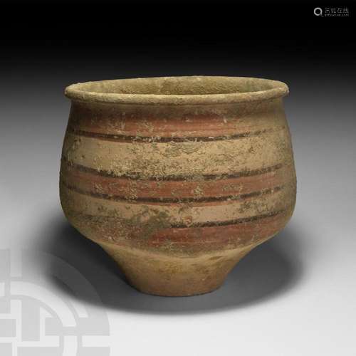 Eastern Roman Painted Storage Jar