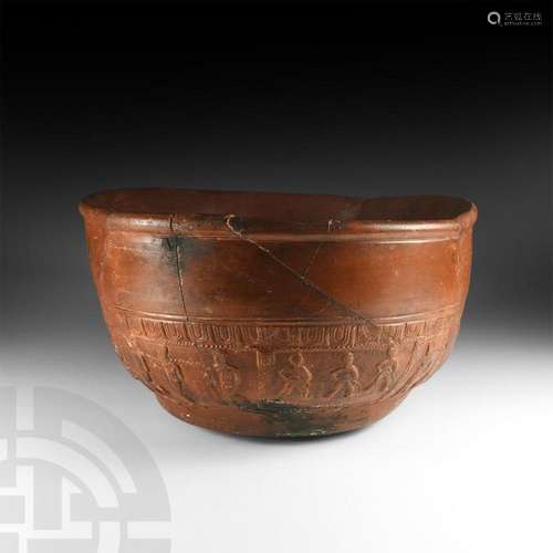 Roman Restored Samian Ware Bowl