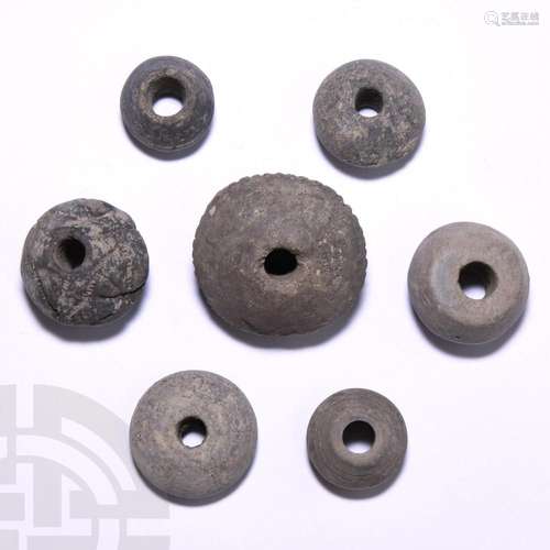 Roman and Earlier Spindle Whorl Collection