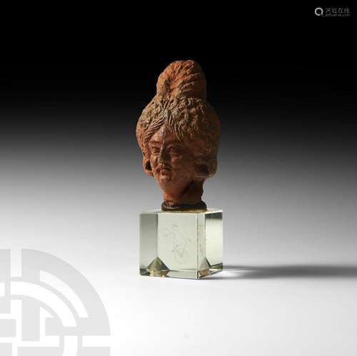 Graeco-Roman Terracotta Head