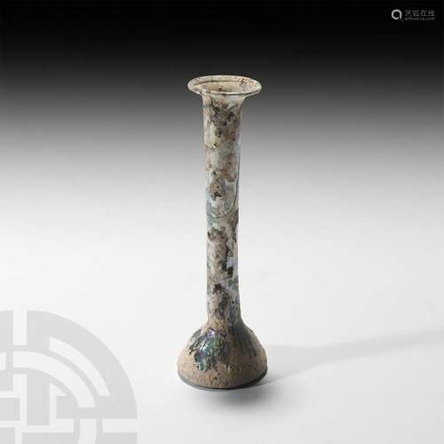 Roman Glass Toilet Bottle