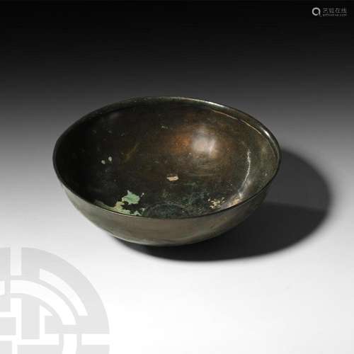 Iranian High Tin Content Bronze Bowl