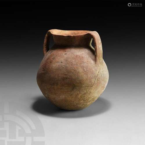 Early Bronze Age Terracotta Amphora