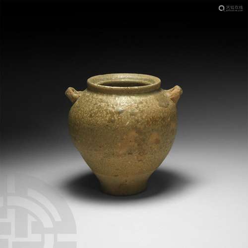 Chinese Tang Glazed Pot