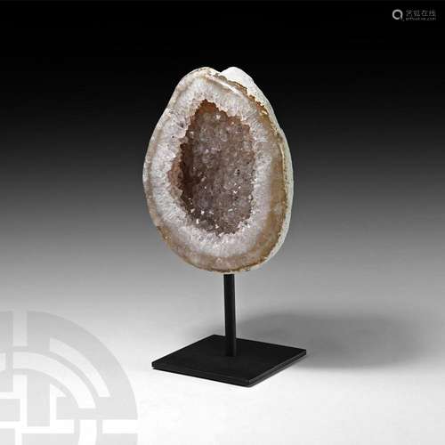 Quartz Geode Display