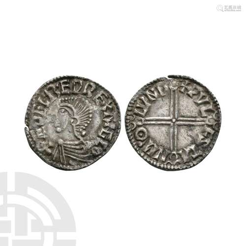 Aethelred II - London / Wulfstan - Long Cross Penny