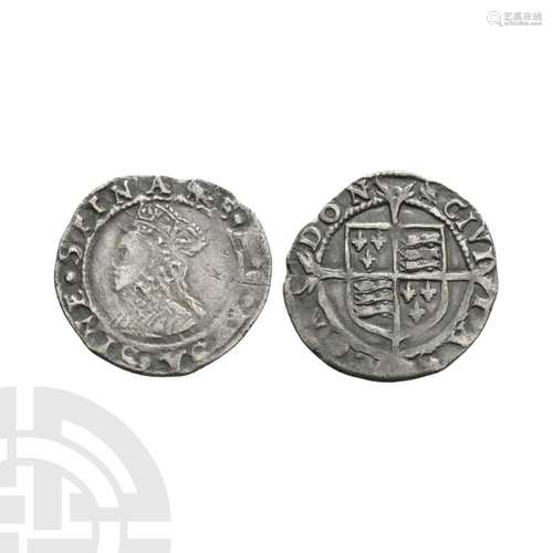 English Tudor Coins - Elizabeth I - Penny