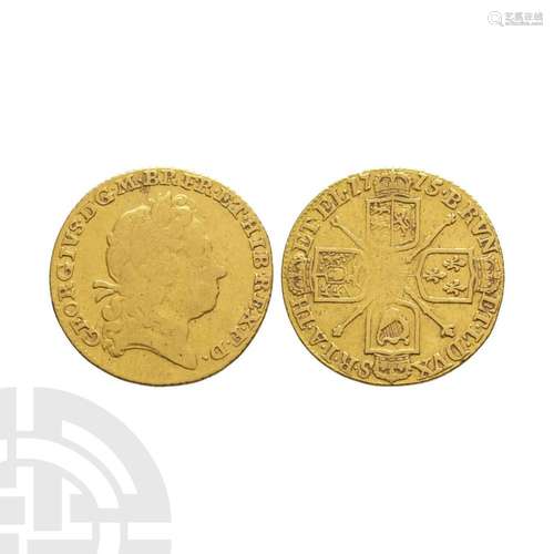 George I - 1715 - Gold Half Guinea