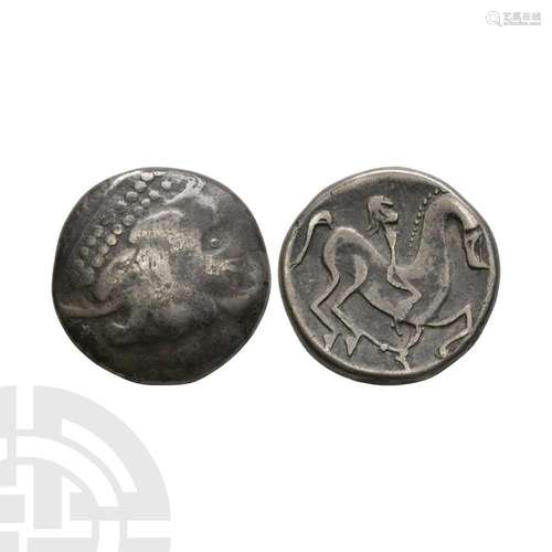 Celtic Iron Age Coins - Danubian Celts - Imitative 'Mace...