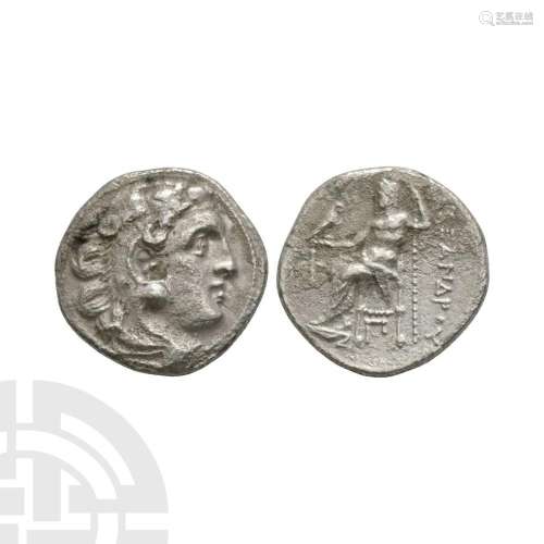 Macedonia - Alexander III (the Great) - Zeus AR Drachm