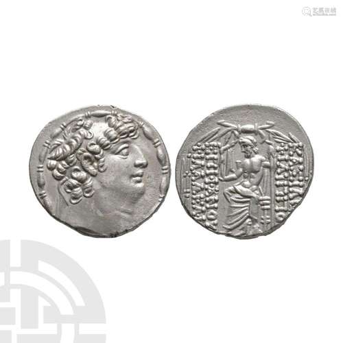 Seleukid Kingdom - Philip I Philadelphus - Zeus AR Tetradrac...