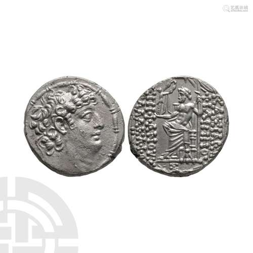 Seleukid Kingdom - Philip I Philadelphus - Zeus AR Tetradrac...