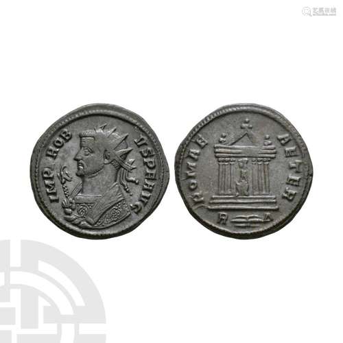 Probus - Temple AE Antoninianus