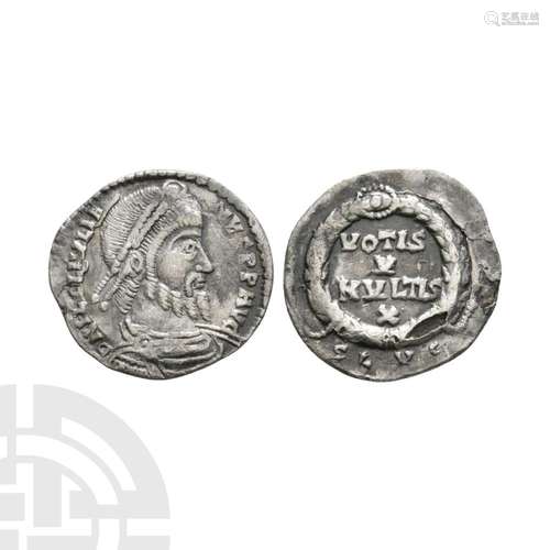 Julian II - AR Wreath Siliqua