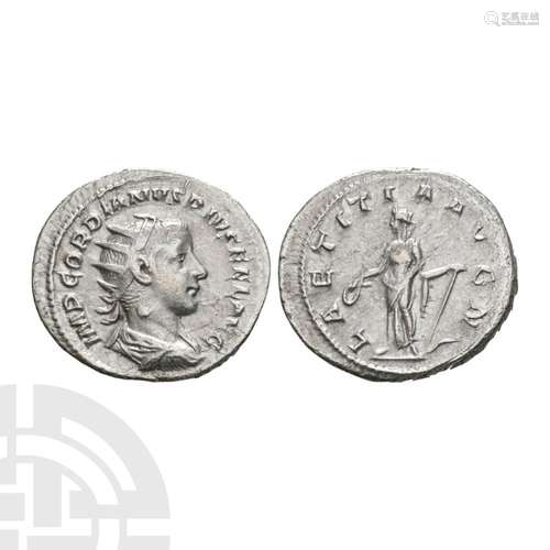 Gordian III - Laetitia AR Antoninianus