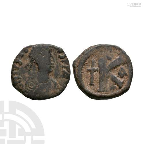 Justin I - AE Half Follis