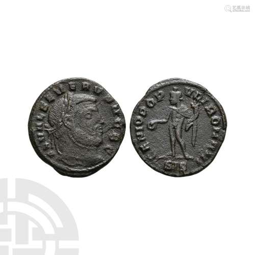 Severus II - Genius Quarter AE Follis