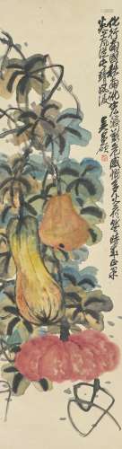 吳昌碩（1844-1927）葫蘆圖