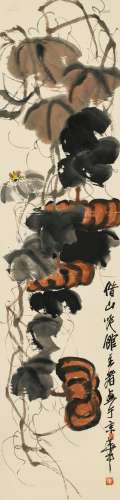齊白石（1863-1957）南瓜蜜蜂