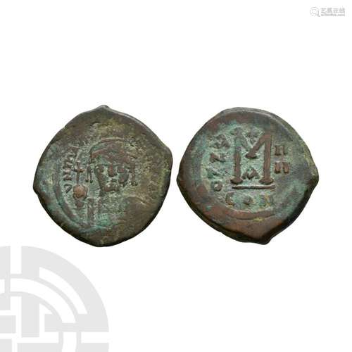 Maurice Tiberius - AE Follis