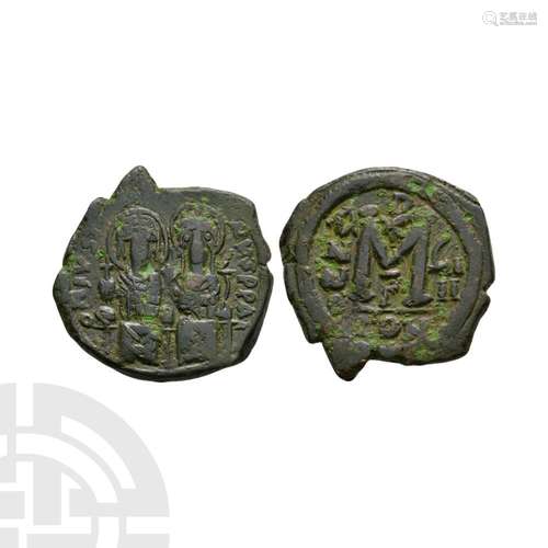 Justin II - AE Follis